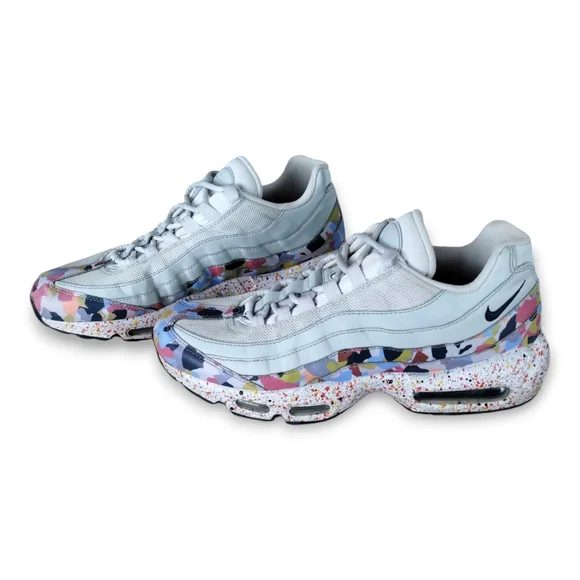 Nike Air Max 95 SE Confetti Sneakers Vast Grey Women’s 10.5 / Men’s 9.5 - Picture 9 of 9